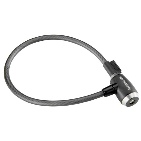 Lokot za bicikl Kryptonite KryptoFlex 1265 Key Cable crna Black