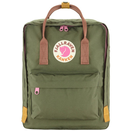Gradski ruksak Fjällräven Kånken Koncept zelena Green-Khaki Dust