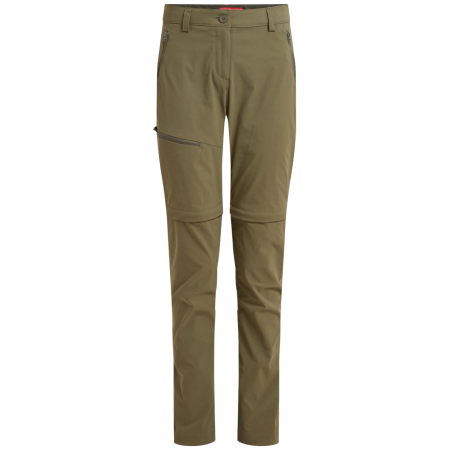 Ženske hlače Craghoppers NosiLife Pro Convertible Trouser III zelena Wild Olive