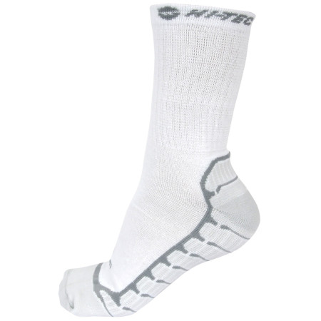 Čarape Hi-Tec Parnas bijela White/Grey/LightGrey