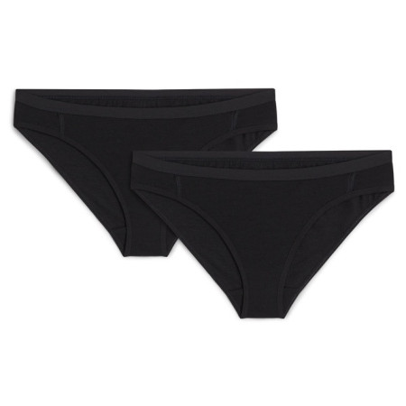 Ženske gaćice Icebreaker Women Merino 150 Siren Bikini 2 Pack crna Black