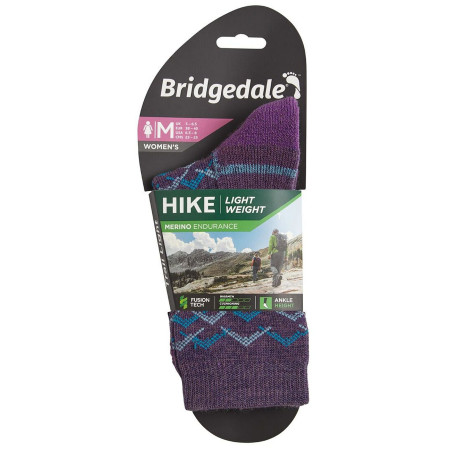 Ženske čarape Bridgedale Hike LW MP 3/4 Crew Women's