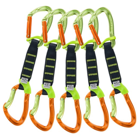 Karabiner za penjanje Climbing Technology Nimble Evo Pro Set Ny zelena/narančasta
