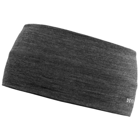 Traka za glavu Devold Running Headband crna Anthracite