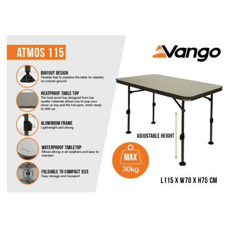 Stol Vango Atmos 115
