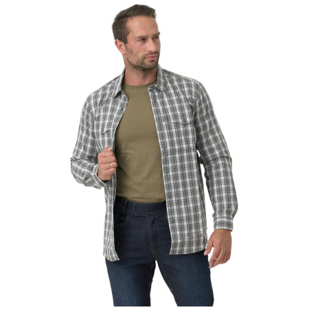 Muška košulja Helikon-Tex Covert Concealed Carry Shirt siva/bijela Foggy Grey Plaid