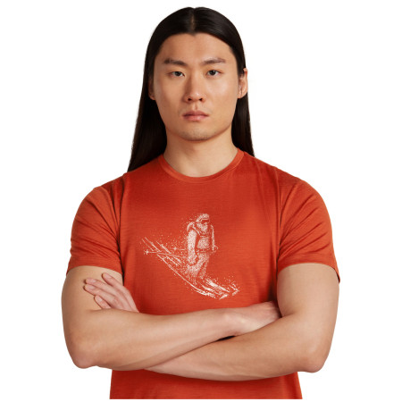 Muška majica Icebreaker Merino 150 Tech Lite Skiing Yeti