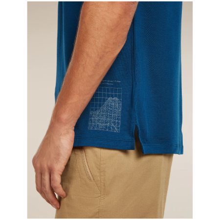 Muške funkcionalne majice Icebreaker Merino Blend 125 Cool-Lite™ Sphere SS Tee Beta