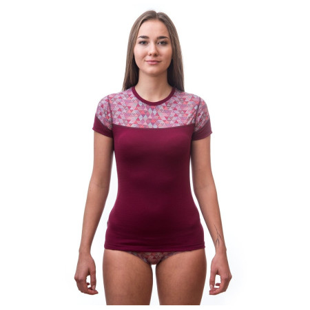 Ženska funkcionalna majica Sensor Merino Impress (short sleeve)