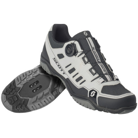 Muške biciklističke cipele Scott Sport Crus-r Boa Reflective (2021) siva/crna ReflectiveBlack