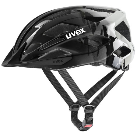 Dječja biciklistička kaciga Uvex Air Wing 2 crna/siva warm grey-black
