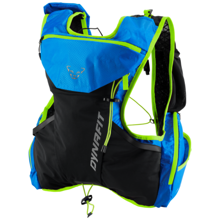 Ruksak za trčanje Dynafit Alpine 9 crna/plava MykonosBlue/FlooYellow