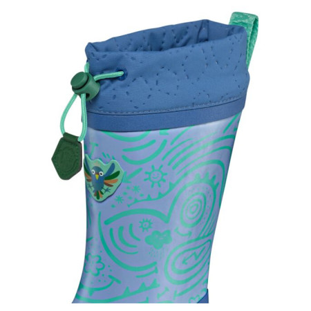 Dječje čizme Affenzahn Rainboot Vegan Puddly Bird of Paradise