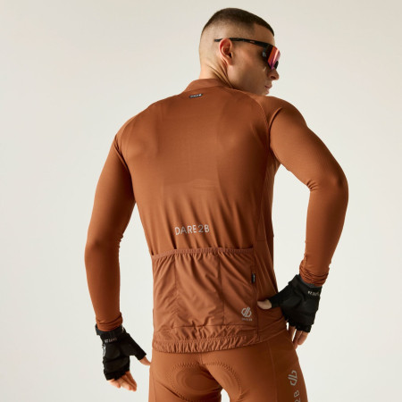 Muški biciklistički dres Dare 2b Lightning Long Sleeve Jersey
