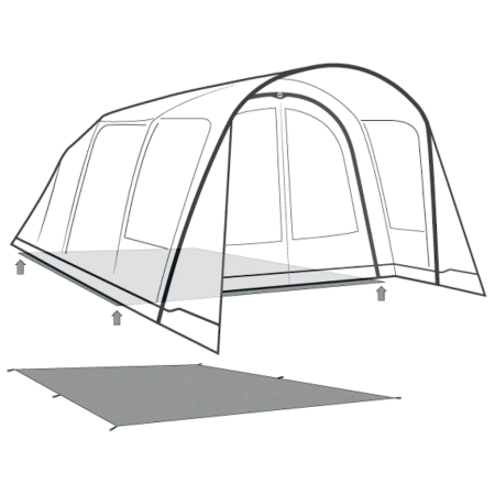 Podloga pod šator Outwell Footprint Flagstaff / Nashville / Monterey 5 Air