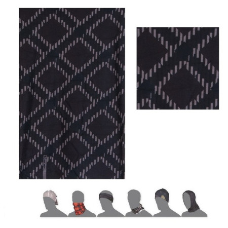 Višenamjenski šal Sensor Tube Thermo Hero crna