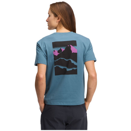 Ženska majica Black Diamond W Mountainscape SS Tee