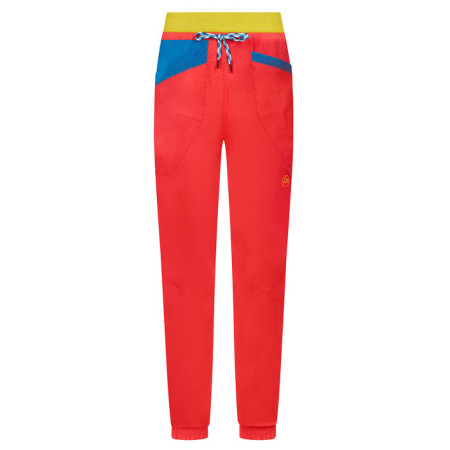 Ženske hlače La Sportiva Mantra Pant W 2021 crvena Hibisc/Neptune