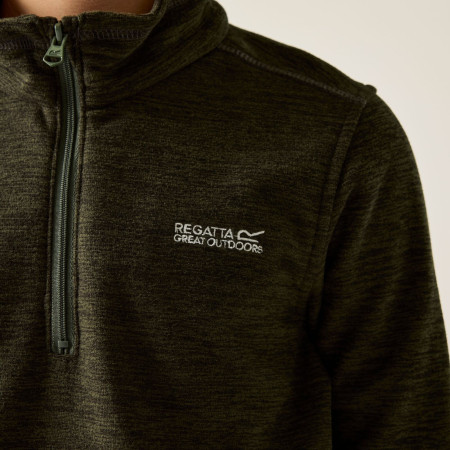 Dječja dukserica Regatta Hot Shot Marl Dark Khaki