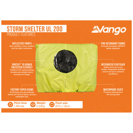Zaklon Force Ten Storm Shelter UL 200