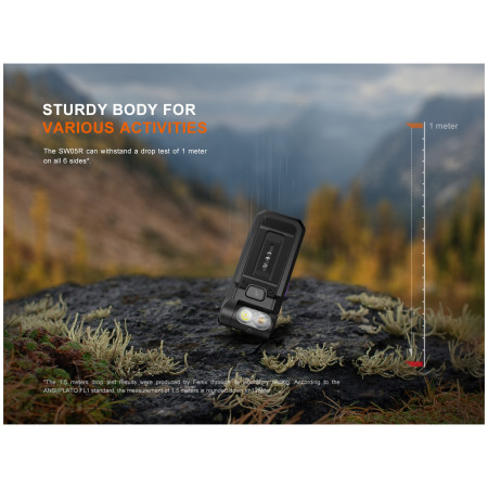 Džepna svjetiljka Fenix SW05R-UV