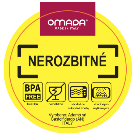 Tanjur Omada Eat Pop Soup plate 23,5 x 4,5