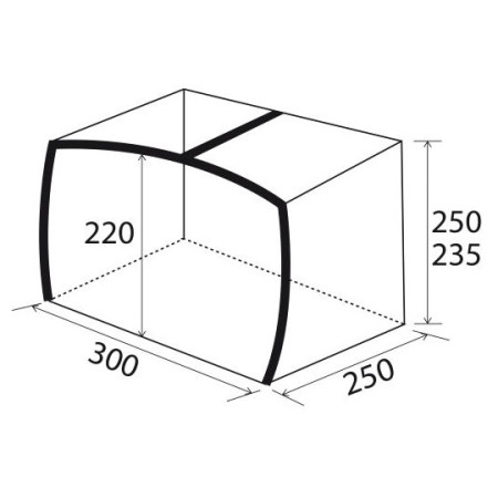 Zaklon Brunner Skia 300 Aerocampin