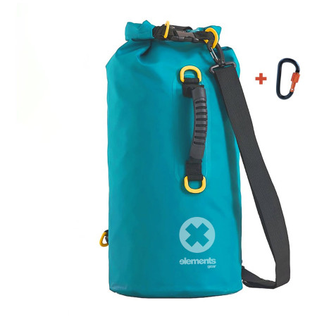 Vodootporna torba Elements Gear Expedition 2.0 - 5L (1 popruh) plava tyrkysová
