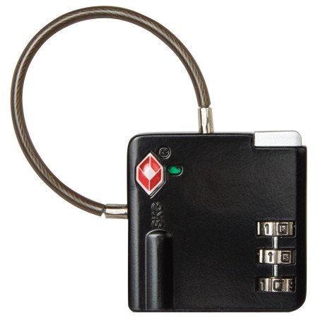 Katanac Craghoppers TSA Padlock Combo/Cable crna Black