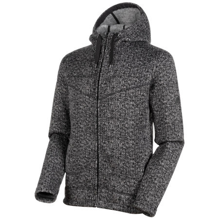 Muška dukserica Mammut Chamuera ML Hooded Jck. M crna Black
