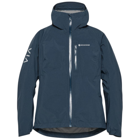 Ženska vodootporna jakna Montane Minimus Lite Jacket plava ECLIPSE BLUE