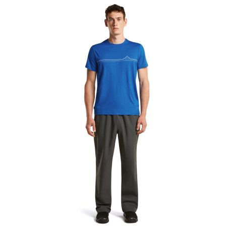 Muška majica Icebreaker Men Merino 150 Tech Lite SS Tee Range Stripes