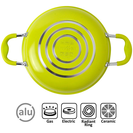 Set lonaca Brunner Popote Juniper 8+1 Ø 22 cm