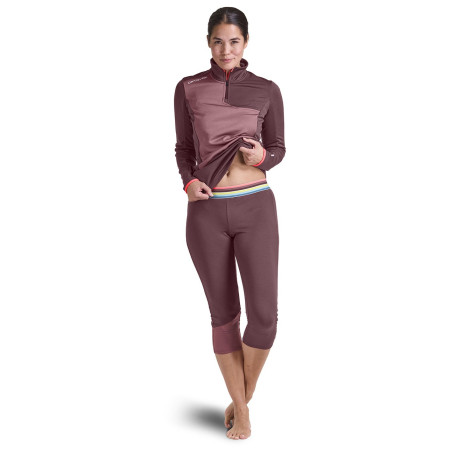 Ženske kratke hlače 3/4 Ortovox Fleece Light Short Pants W