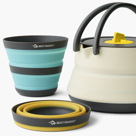 Set posuđa Sea to Summit Frontier UL Collapsible Kettle Cook Set 2P 3 Piece