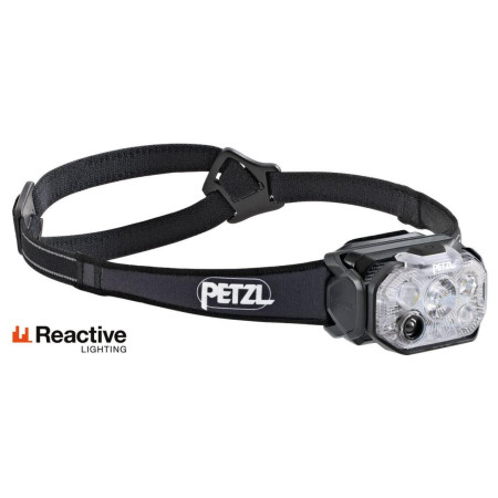 Visokoučinkovita čeona lampa Petzl Swift RL Classic crna Black