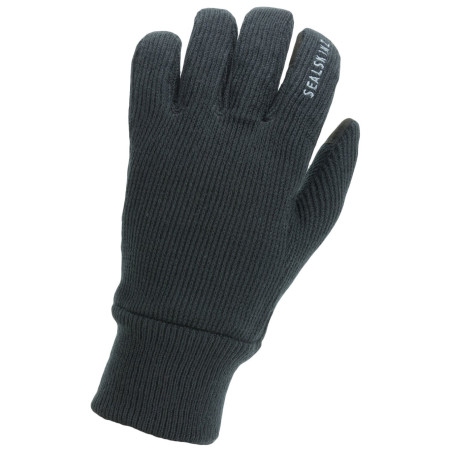 Rukavice SealSkinz Windproof All Weather Knitted Glove crna Black