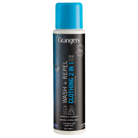 Sredstvo za impregnaciju Granger's Wash + Repel Clothing 2 in 1 crna/plava