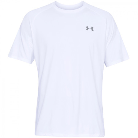 Muška majica Under Armour Tech SS Tee 2.0 bijela White / / Overcast Gray