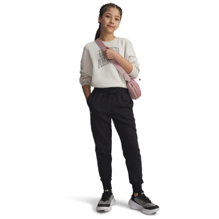 Dječja trenerka Under Armour Rival Fleece Joggers Black Girls