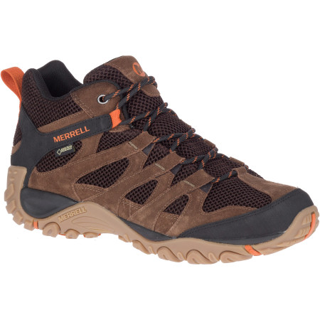 Muška obuća Merrell Alverstone Mid Gtx tamno smeđa Earth