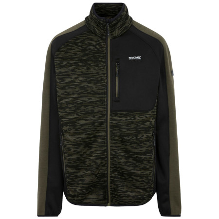 Muška dukserica Regatta Oakar zelena OliveNgt/Blk