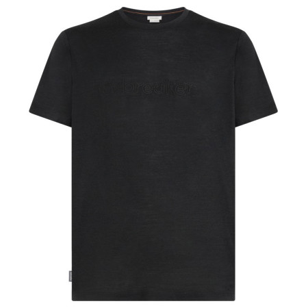 Muške funkcionalne majice Icebreaker M 150 Tech Lite SS Tee IB Stitchline crna Black