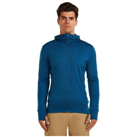 Muške funkcionalne majice dugih rukava Icebreaker M Mer 260 Quantum IV LS Zip Hoodie