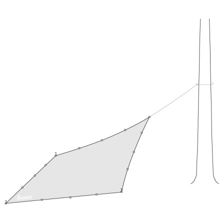 Cerada za šator Warg Shirak