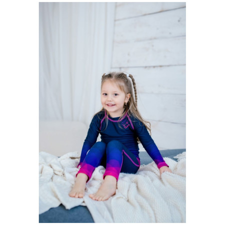 Dječja funkcionalna majica WAMU Mozaika purple