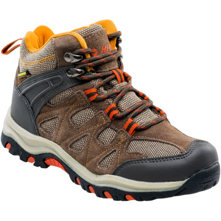 Dječje cipele Hi-Tec Kaori Mid WP Jr smeđa Brown/DarkBrown/Orange