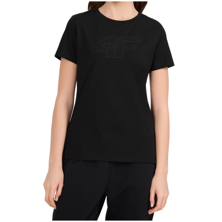 Ženska majica 4F Tshirt F3309 crna Deep Black