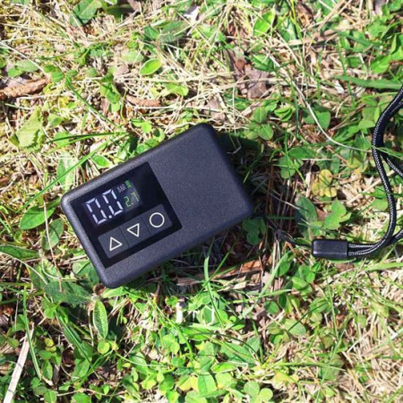 Kompresor Solight digitální kapesní kompresor mini