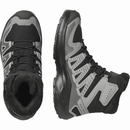 Dječja obuća Salomon Xa Pro Winter Wp J Black-Castlerock-Cloudburst